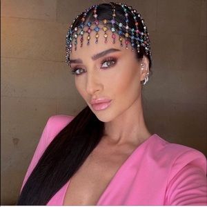 NWT Zara Multicolored Jewel Cap